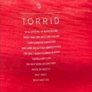 torrid Tops - Red “no comment” T-shirt torrid Tops - Red “no comment” T-shirt